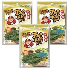 TAO KAE NOI 小老板 厚片海苔 山葵味, 32g, 3包