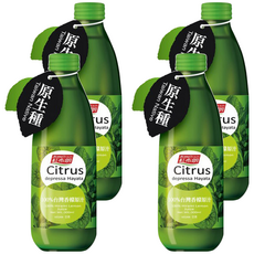 HomeBrown 紅布朗 台灣香檬原汁, 100%原汁無濃縮 300ml, 4瓶