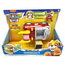 PAW PATROL 汪汪隊立大功 超級狗狗2合1變形車輛組 - 火力全開毛毛消防車, 1組