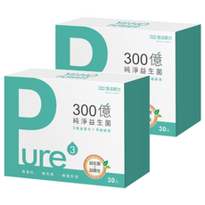 悠活原力 300億純淨益生菌, 30包, 2g, 2盒