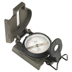 Ndur 戶外軍規地圖羅盤，LENSATIC COMPASS，夜光指北針，附地圖量尺與放大鏡, ND51500, 1個