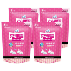farcent 花仙子 克潮靈 集水袋 玫瑰香替換包 180g 3入, 540g, 4袋
