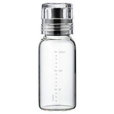 HARIO 好璃奧 斯利姆黑色調味瓶, 150ml, 1瓶