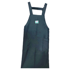 永潔 和風家事裙, 雙層設計 (面布/防水裡層), 100% 聚酯纖維, 尺寸82cm*80cm, 1件, 黑