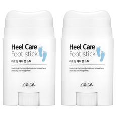 RiRe Heel Care Foot Stick 龜裂足跟修復膏, 保濕柔嫩足部, 22g, 2個