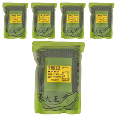 蓀大王 碳炒黑豆, 600g, 中國產, 5包
