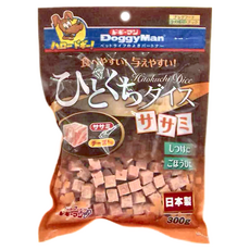 DoggyMan 多格漫 骰子魚肉風味雞肉塊, 雞肉+乳酪, 300g, 1包