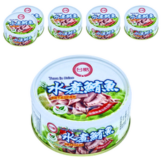 台糖 水煮鮪魚, 保證無添加物及防腐劑, 150g, 6罐