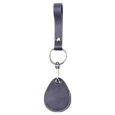 FANCY LIFE 門禁磁扣卡套 水滴形 黑色 磁吸卡套 門禁卡保護套, 1個