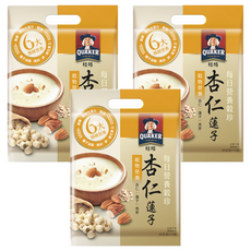 QUAKER 桂格 每日營養穀珍杏仁蓮子, 260g, 3袋