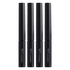 NES cosmetics 恩藝偲 不暈不塌極細防水睫毛膏, 零結塊纖長, 2mm極細刷頭, 持久捲翹不扁塌, 黑色, 4支