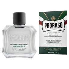 PRORASO 鬍後保養霜 清涼舒爽 100ml, 尤加利精油和薄荷醇, 1瓶