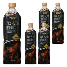 ucc 職人的珈琲 職人系列 冰咖啡 無糖, 910ml, 12瓶