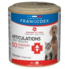 FRANCODEX 法典 關節軟骨靈活錠 犬貓用 60錠, 關節保健, 維護骨骼/關節, 1罐