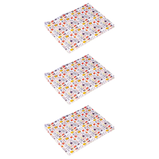 自黏式吸濕防滑墊 Set 3, 下午茶時光, 60.5cm x 45cm, 60.5 x 45cm, 3個