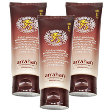 ARRAHAN 秀 檸檬煥白去角質凝膠 180ml，提亮保濕，天然溫和, 3條