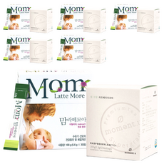 Mom Latte More 母乳催化粉+樹莓茶 Set, 6組