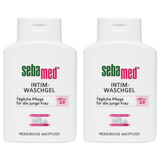 sebamed 施巴 女性私密浴潔露 PH3.8 200ml 兩入組 女性私密清潔 溫和不刺激, 2組