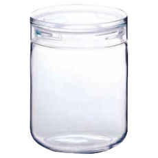 SEISHO 星硝 cellarmate透明玻璃保存瓶 L2, 800ml廣口設計, 1個