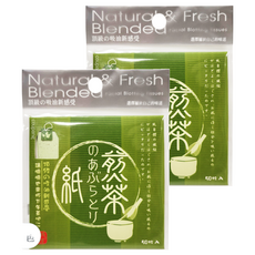 COSMOS 紙匠 煎茶吸油面紙，頂級吸油新感受，50枚入, 50張, 2包