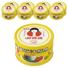 東和食品 HowMaMa 蕃茄汁鯖魚罐頭 平二號 黃罐, 230g, 9罐