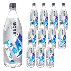 味丹 多喝水 MORE 原味氣泡水, 1.25L, 12瓶