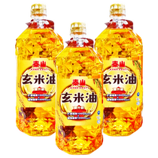 泰山 玄米油，高溫耐受，含植物固醇，富含糙米獨特元素γ-穀維素, 1.5L, 3瓶
