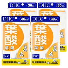 DHC 葉酸 30日份 Set, 補充多種維生素B, 維持健康與美麗, 每日一粒 養顏美容, 30顆, 4包