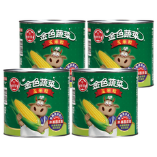 牛頭牌 玉米粒, 非基因改造, 美國原裝進口, 2.1kg, 4罐