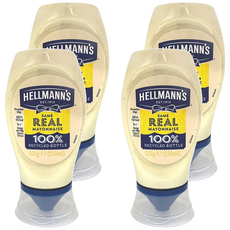 HELLMANN'S 美乃滋 經典原味，使用非關籠雞蛋, 250ml, 4瓶