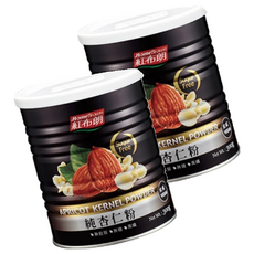 HomeBrown 紅布朗 純杏仁粉, 無麩質 無糖 高纖, 300g, 2罐