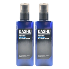 DASHU 男士海洋深層水多效合一乳液, 7種草本萃取物, 改善出油, 清爽的凝膠質地, 153ml, 2瓶