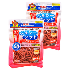 DoggyMan 多格漫 犬用健康低脂短切軟牛肉條, 牛肉, 420g, 2包