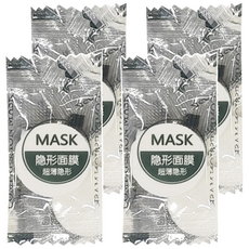 拋棄式壓縮面膜, 100入, 無紡布, 4組