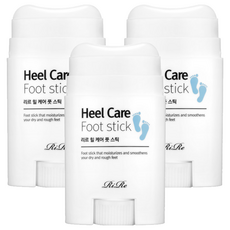 RiRe Heel Care Foot Stick 龜裂足跟修復膏, 保濕柔嫩足部, 22g, 3個