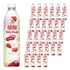 金車 健酪乳酸飲料草莓酪酪口味, 580ml, 48瓶