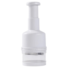 EDISH 旋轉按壓切菜器 Set 2個, 多功能按壓, PP材質, 雙Z不鏽鋼刀頭, 1組