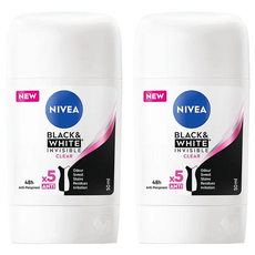 NIVEA 妮維雅 止汗爽身乳膏 無印乾爽, 50ml, 2瓶