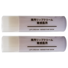 MUJI 無印良品 敏感肌護唇膏, 5.3g, 2條