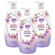 566 抗屑抗菌香氛潤髮精 小蒼蘭, 小蒼蘭花香與梨香、橙香交織，溫和洗淨頭皮與髮絲，無患子精萃, 800g, 3瓶