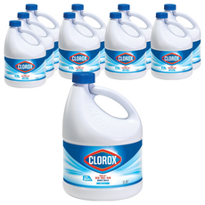 CLOROX 高樂氏 漂白水 原味, 殺菌99.9%, 2.8L, 10桶