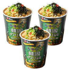 NONGSHIM 農心 海苔味 杯麵 65g, 3入
