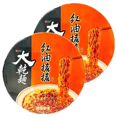 維力 大乾麵 紅油擔擔風味, 2入