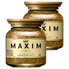 AGF MAXIM 咖啡粉, 80g, 2罐