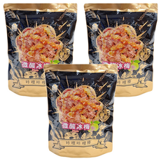 CACHA 卡恰 咔哩咔哩棒 微酸冰梅口味, 130公克 台灣產, 130g, 3包