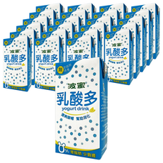 波蜜 乳酸多 yogurt drink 清爽順暢 幫助消化, 160ml, 24入