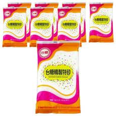 台糖 精製特砂, 500公克, 500g, 8包