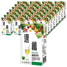 RICO 紅牌 速纖 Fiber Drink纖維飲料, 250ml, 48入