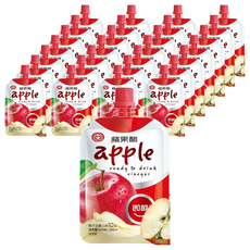 十全蘋果醋飲料, 即飲, 30包入, 100ml, 90包