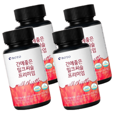 BOTO Premium奶薊草，含維他命B1, B2, B6, B12，菸酸，葉酸，碘，錳，105克(700毫克x150錠), 2罐